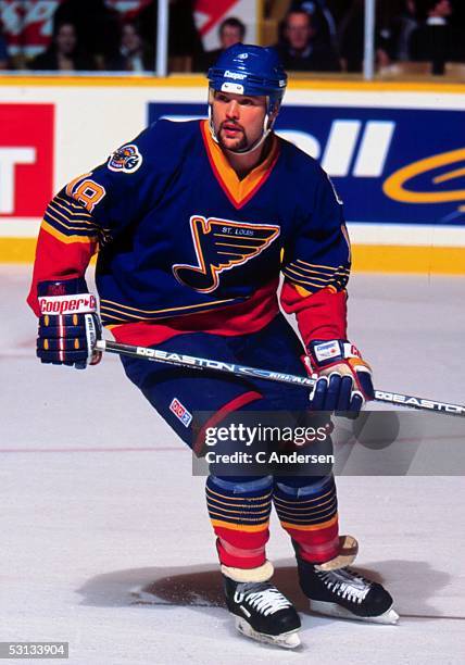 Tony Twist of the St. Louis Blues.