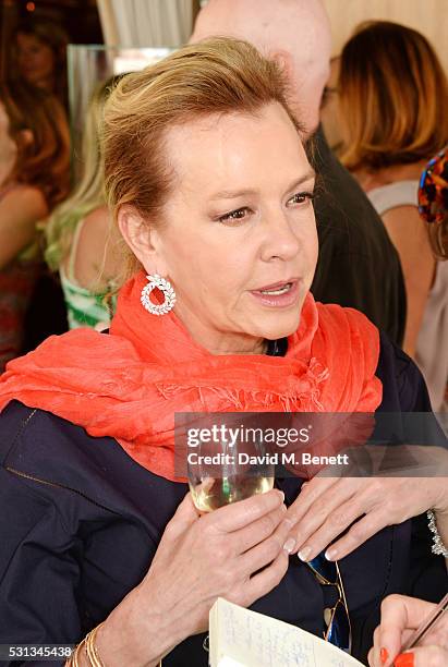 Caroline Scheufele, Artistic Director and Co-President of Chopard, attends a private lunch hosted by Colin Firth, Livia Firth and Chopard to...