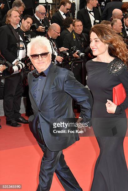 Marc Cerrone and Jill Cerrone attend the 'Slack Bay ' premiere during the 69th annual Cannes Film Festival at the Palais des Festivals on May 13,...