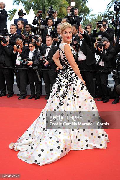 Hofit Golan attends 'Money Monster" Red Carpet prior to the 69th annual Cannes Film Festival on May 10, 2016 in Cannes, France.