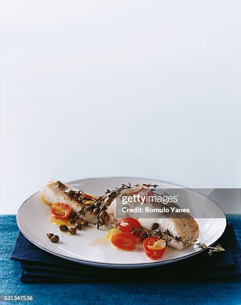Sea Bass in Papillote.