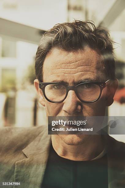 Director Michel Hazanavicius is photographed for Self Assignment on May 13, 2016 in Cannes, France.