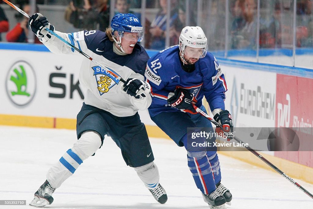 France v Finland - 2016 IIHF World Championship Ice Hockey