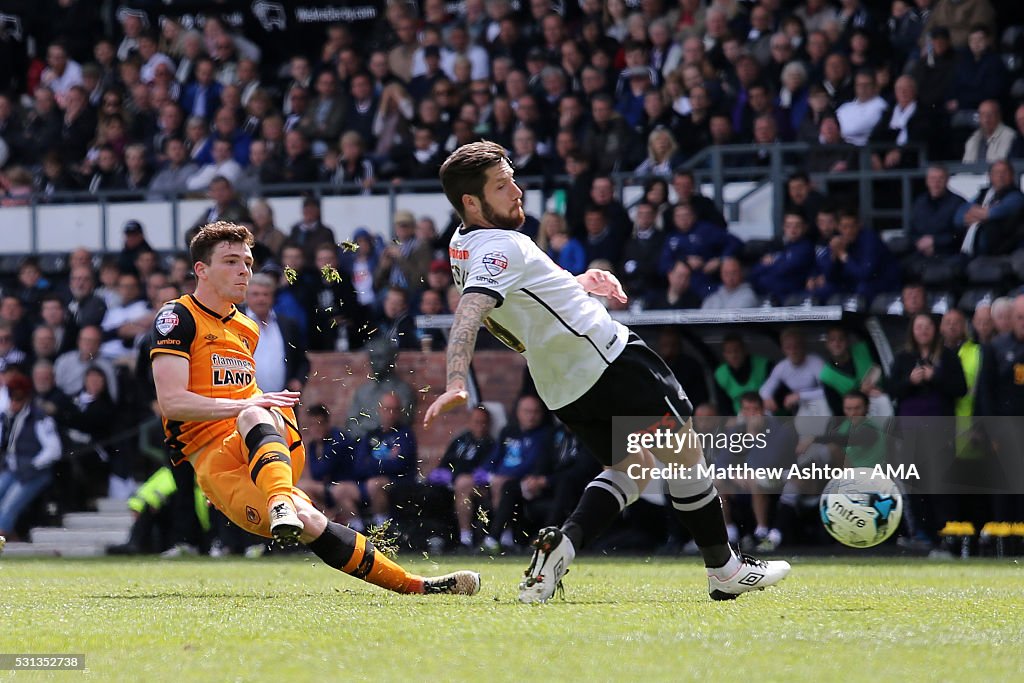 Derby County v Hull City - Sky Bet Championship Play Off: First Leg