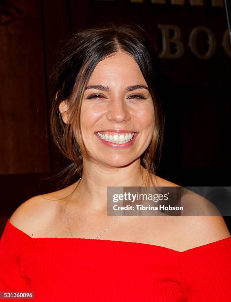 Ally Hilfiger attends her book signing for 'Bite Me: How Lyme Disease Stole My Childhood, Made Me Crazy, And Almost Killed Me' at Barnes & Noble at...