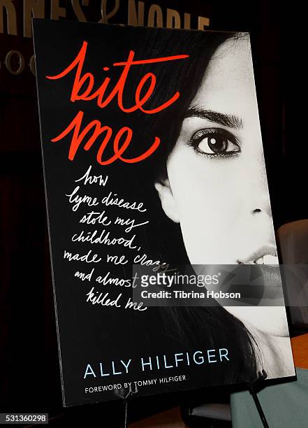 General view at Ally Hilfiger's book signing for 'Bite Me: How Lyme Disease Stole My Childhood, Made Me Crazy, And Almost Killed Me' at Barnes &...