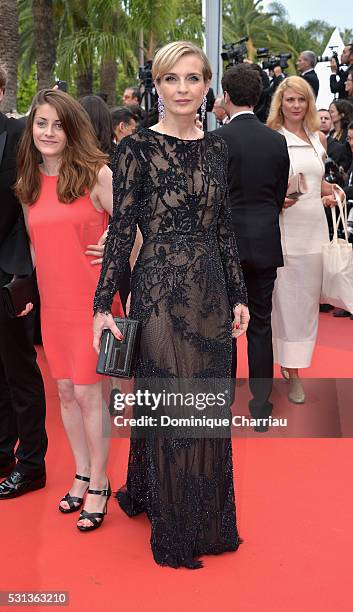 Melita Toscan Du Plantier attends "The BFG " premiere during the 69th annual Cannes Film Festival at the Palais des Festivals on May 14, 2016 in...