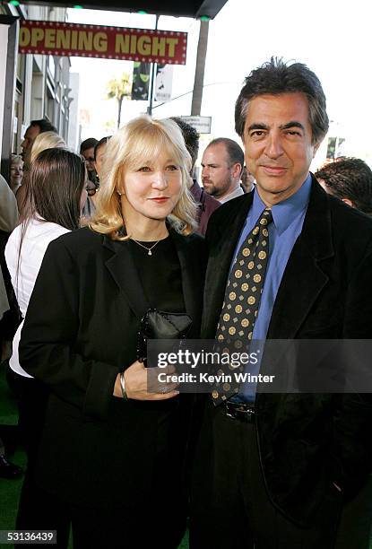 Actor Joe Mantegna and wife Arlene Vrhel arrive at the Los Angeles Premiere of the Broadway musical "Wicked" at the Pantages Theatre on June 22, 2005...