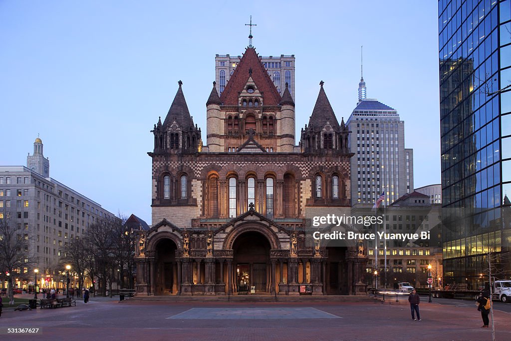 Trinity Church and Copley Square