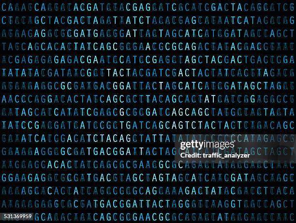 stockillustraties, clipart, cartoons en iconen met abstract dna code background - coding