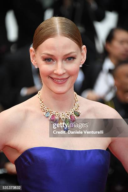 Svetlana Khodchenkova attends 'The BFG ' premiere during the 69th annual Cannes Film Festival at the Palais des Festivals on May 14, 2016 in Cannes, .