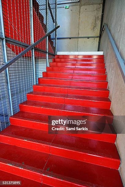 Red Temp Railing 173 Red Painted Railing Stock Photos, High-Res Pictures, and Images ...