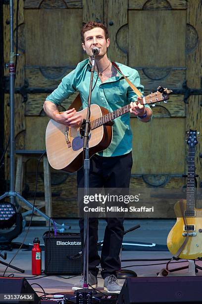 Ethan Buckner aka The Minnesota Child performs at The Mountain Winery on May 13, 2016 in Saratoga, California.