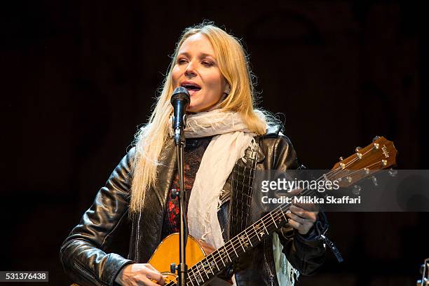 Singer-songwriter Jewel performs at The Mountain Winery on May 13, 2016 in Saratoga, California.