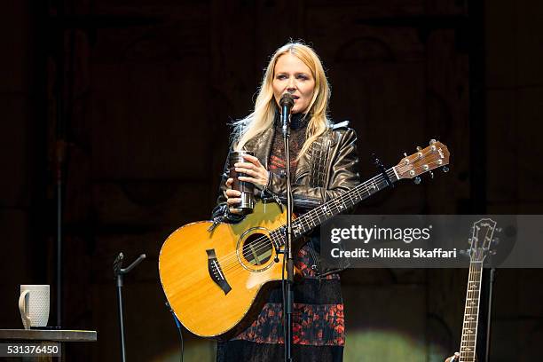 Singer-songwriter Jewel performs at The Mountain Winery on May 13, 2016 in Saratoga, California.