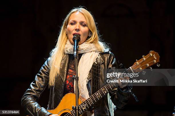 Singer-songwriter Jewel performs at The Mountain Winery on May 13, 2016 in Saratoga, California.