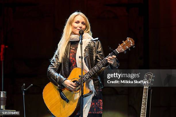 Singer-songwriter Jewel performs at The Mountain Winery on May 13, 2016 in Saratoga, California.