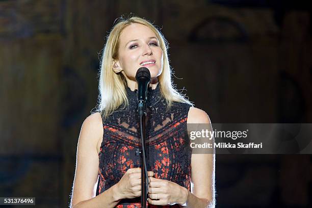 Singer-songwriter Jewel performs at The Mountain Winery on May 13, 2016 in Saratoga, California.