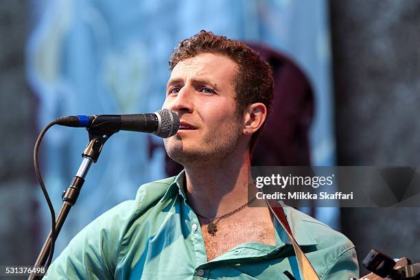 Ethan Buckner aka The Minnesota Child performs at The Mountain Winery on May 13, 2016 in Saratoga, California.