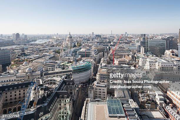 london from above - joas souza stock pictures, royalty-free photos & images