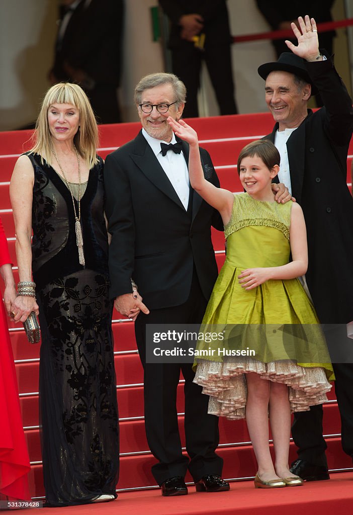 "The BFG (Le Bon Gros Geant - Le BGG)"- Red Carpet Arrivals - The 69th Annual Cannes Film Festival