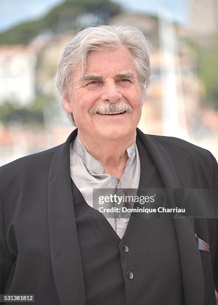 Peter Simonischek attends the "Toni Erdmann" photocall during the annual 69th Cannes Film Festival on May 14, 2016 in Cannes, France.