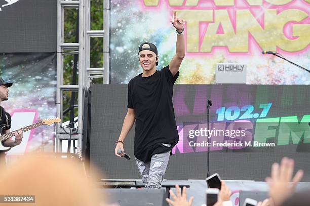 Recording artist Jack Gilinsky performs at The Village at 102.7 KIIS FM's 2016 Wango Tango at StubHub Center on May 14, 2016 in Carson, California.