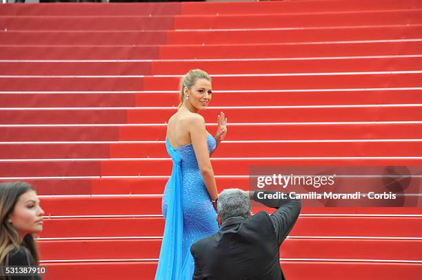 Blake Lively attends "The BFG" premiere during The 69th annual Cannes Film Festival on May 14, 2016 in Cannes, France.