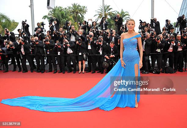 Blake Lively attends "The BFG" premiere during The 69th annual Cannes Film Festival on May 14, 2016 in Cannes, France.