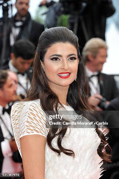 Ola Al-Fares attends "The BFG" premiere during The 69th annual Cannes Film Festival on May 14, 2016 in Cannes, France.