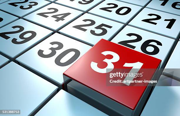 calendar: last due date - due fotografías e imágenes de stock