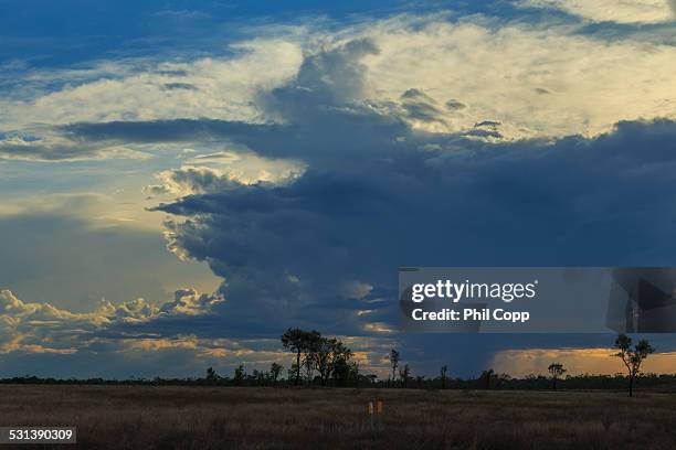 stormy sky - charters towers stock pictures, royalty-free photos & images