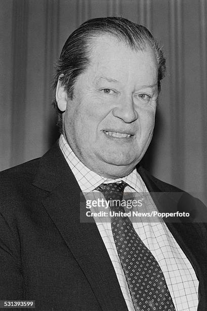 John Spencer, 8th Earl Spencer father of Diana, Princess of Wales, pictured in London on 30th January 1984.