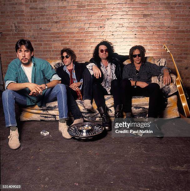 Portrait of Izzy Stradlin and the Juju Hounds, Chicago, Illinois, May 15, 1992.