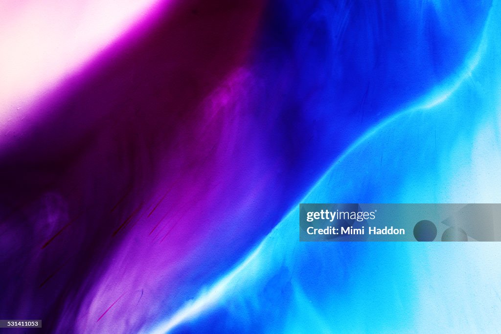 Blue and Violet Dyes in Liquid