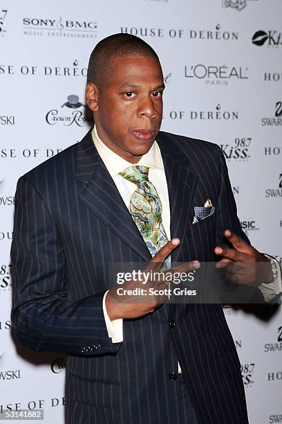 Def Jam President Jay-Z arrives at the "Beyonce: Beyond the Red Carpet" auction presented by Beyonce and her mother Tina Knowles along with House of...