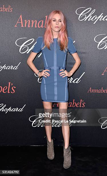 Mary Charteris attends the Chopard Gent's Party at Annabel's in Cannes during the 69th Cannes Film Festival on May 14, 2016 in Cannes, France.