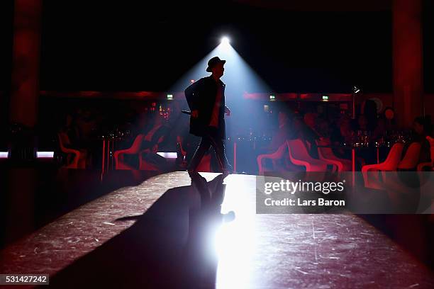 Music band, OneRepublic performs at the FC Bayern Muenchen Bundesliga Champions Dinner at the Postpalast on May 14, 2016 in Munich, Bavaria. Band...