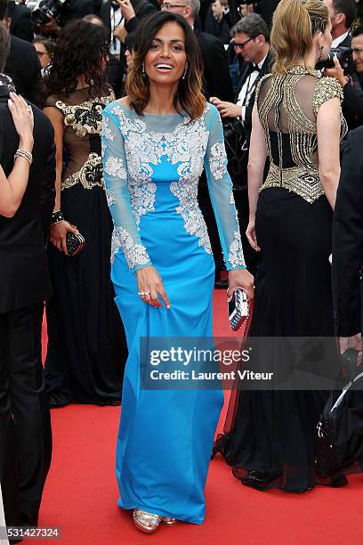 Laurence Roustandjee attends 'The BFG ' premiere during the 69th annual Cannes Film Festival at the Palais des Festivals on May 14, 2016 in Cannes, .