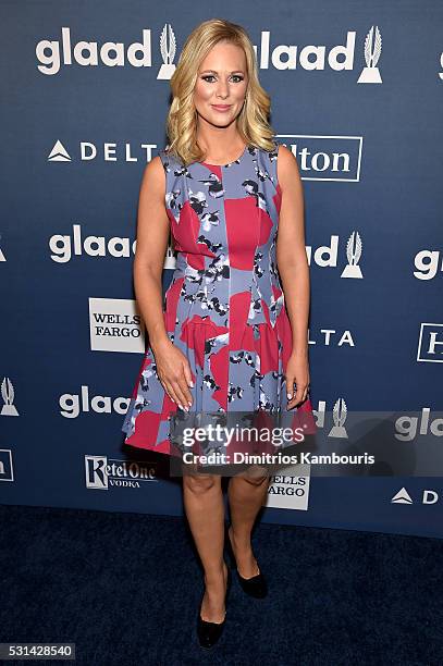 Personality Margaret Hoover attends the 27th Annual GLAAD Media Awards in New York on May 14, 2016 in New York City.