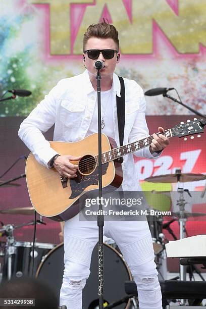 Recording artist Shawn Hook performs at The Village at 102.7 KIIS FM's 2016 Wango Tango at StubHub Center on May 14, 2016 in Carson, California.