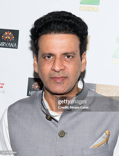 Actor Manoj Bajpayee attends the closing night of the 16th Annual New York Indian Film Festival at Jack H. Skirball Center for the Performing Arts on...