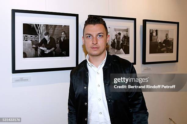 Photographer Matt Helders attends Iggy Pop 'Post Depression' Art Pictures Exhibition at French Paper Gallery on May 14, 2016 in Paris, France.