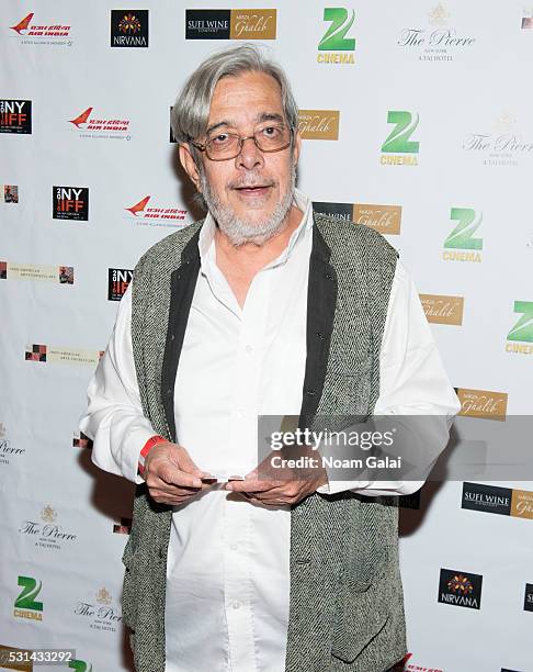 Director Saeed Akhtar Mirza attends the closing night of the 16th Annual New York Indian Film Festival at Jack H. Skirball Center for the Performing...