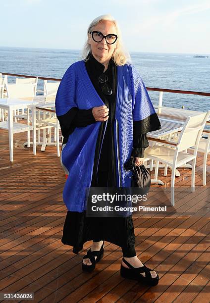 Photographer Brigitte Lacombe attends Vanity Fair and HBO Dinner Celebrating the Cannes Film Festival at Hotel du Cap-Eden-Roc on May 14, 2016 in Cap...