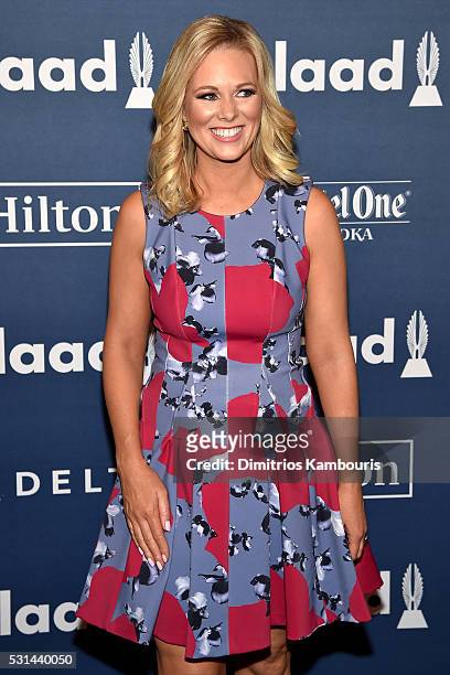 Personality Margaret Hoover attends the 27th Annual GLAAD Media Awards in New York on May 14, 2016 in New York City.
