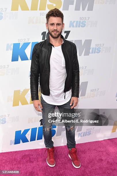 Personality Nick Viall attends KIIS FM's Wango Tango 2016 at StubHub Center on May 14, 2016 in Carson, California.