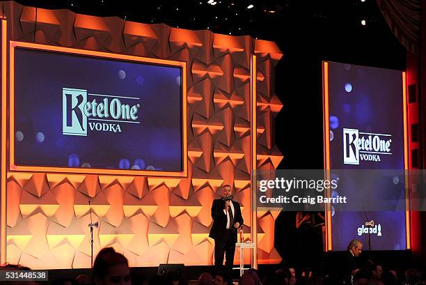 The Ketel One toast at the 27th Annual GLAAD Media Awards hosted by Ketel One Vodka at the Waldorf-Astoria on May 14, 2016 in New York City.