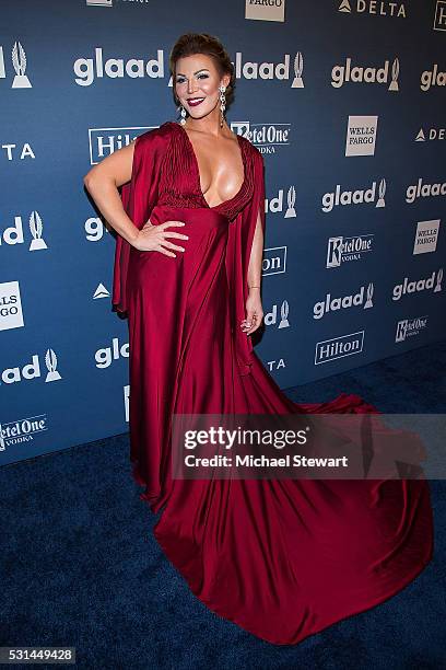 Vinna Rouge attends the 27th Annual GLAAD Media Awards at The Waldorf=Astoria on May 14, 2016 in New York City.