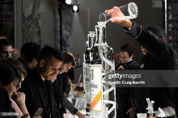 Ketel One Vodka on display at the 27th Annual GLAAD Media Awards hosted by Ketel One Vodka at the Waldorf-Astoria on May 14, 2016 in New York City.